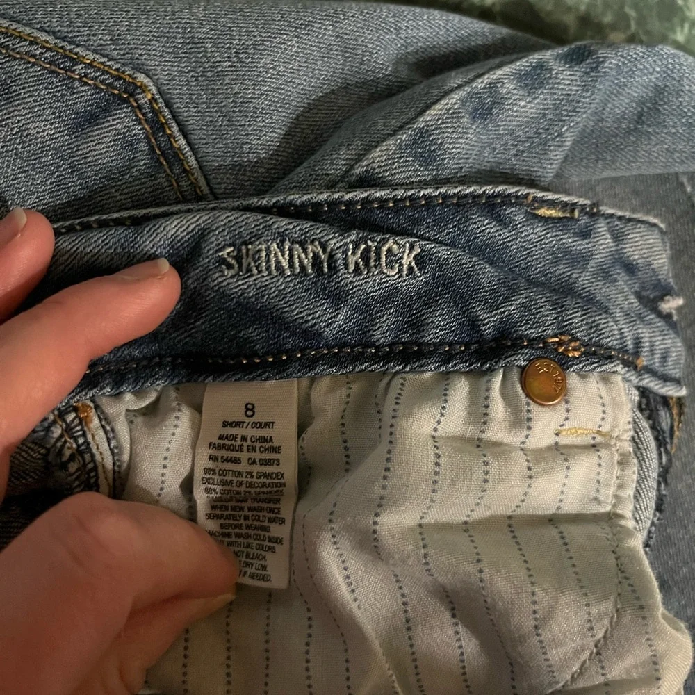 American Eagle Outfitters Women’s Distressed Boot Leg Jeans - Picture 6 of 9